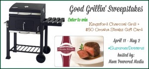 Good Grillin Sweepstakes Ends 05/02/14