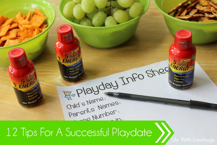12 Tips For A Successful Playdate