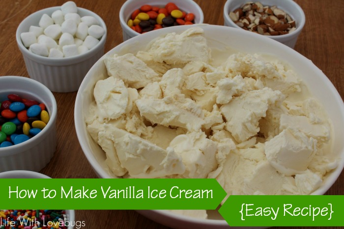 How to Make Vanilla Ice Cream - Easy 3 Ingredient Recipe