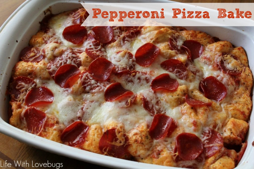 Pepperoni Pizza Bake