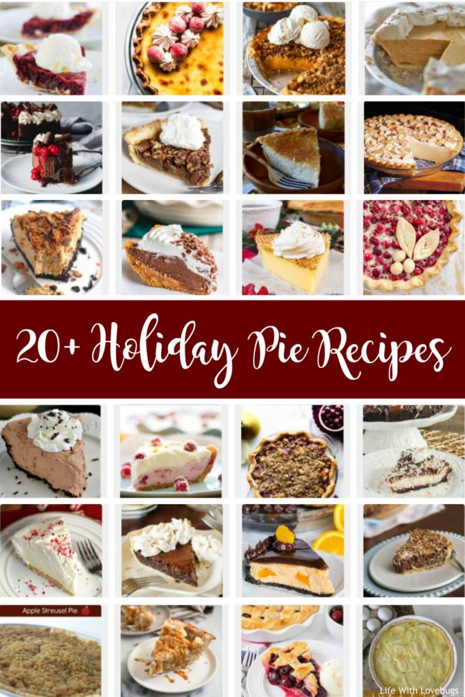 20+ Delicious Holiday Pie Recipes