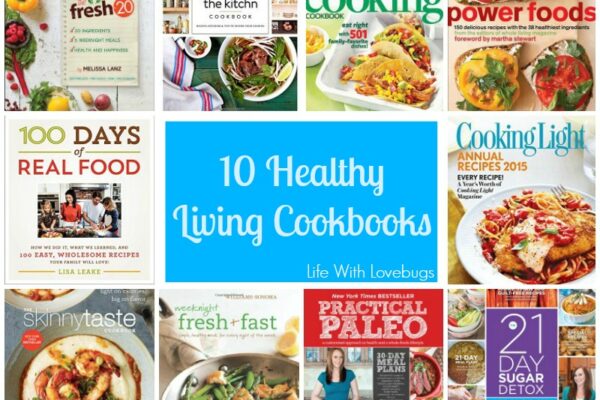 10 Healthy Living Cookbooks