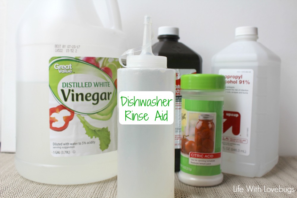 DIY Dishwasher Rinse Aid