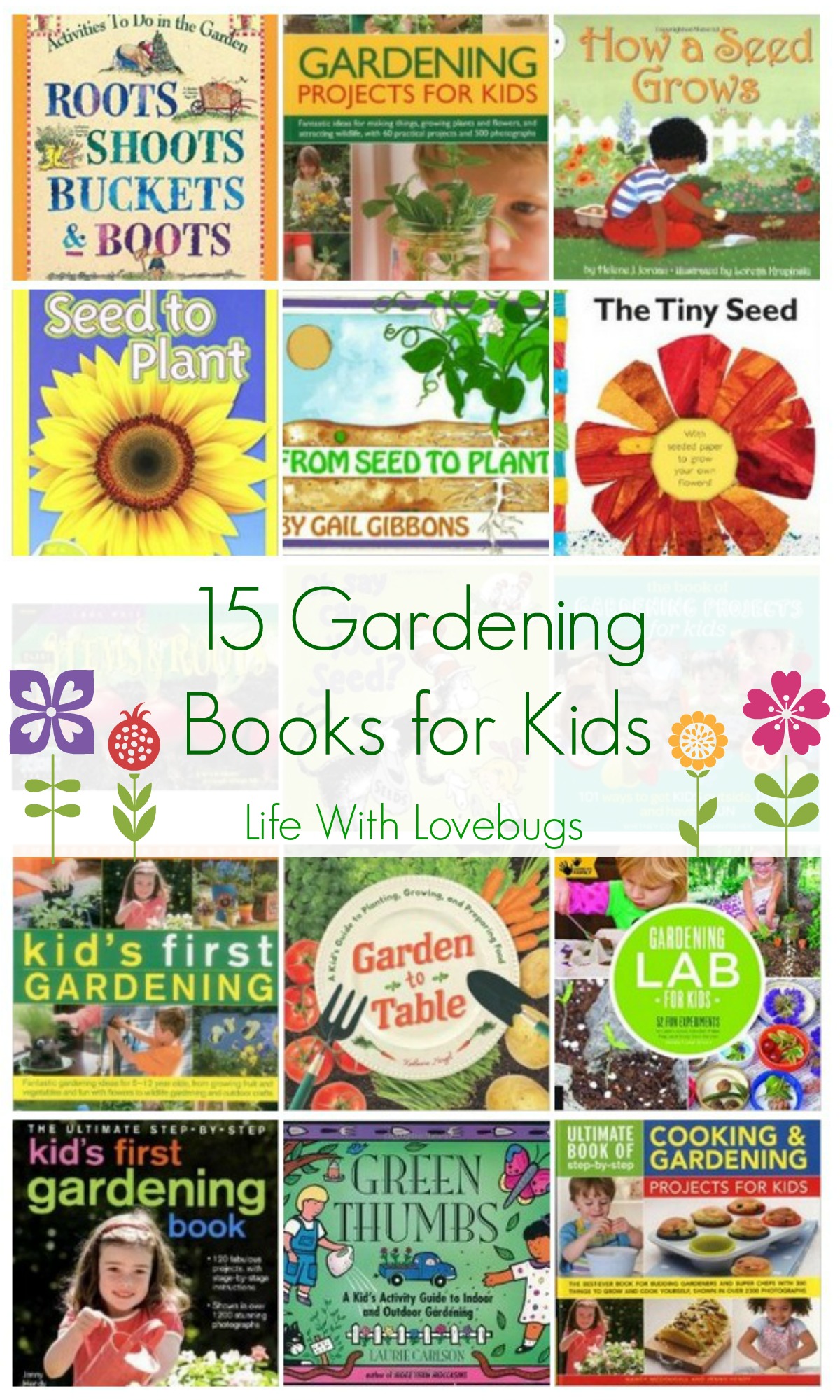 15 Gardening Books for Kids
