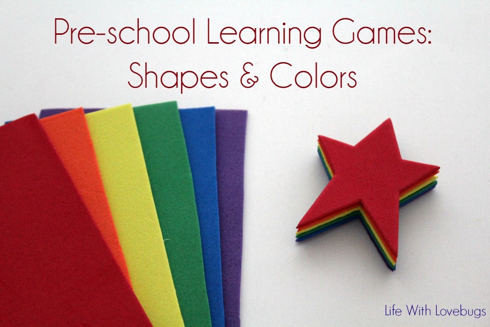 Pre-School Learning Games Shapes & Colors
