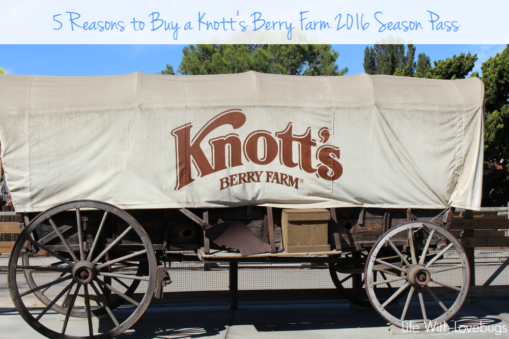 5 Reasons to Buy a Knott’s Berry Farm 2016 Season Pass