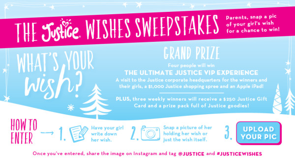 Justice Wishes Sweepstakes
