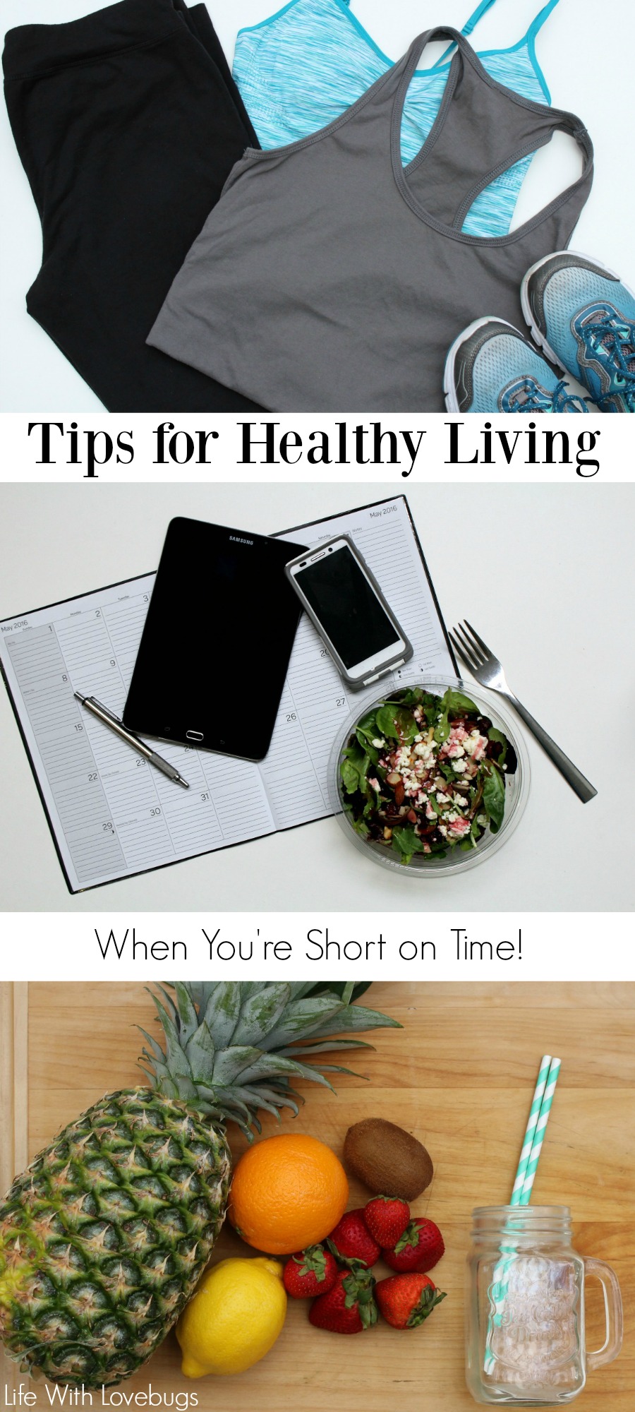 Tips for Healthy Living (When You're Short on Time!)