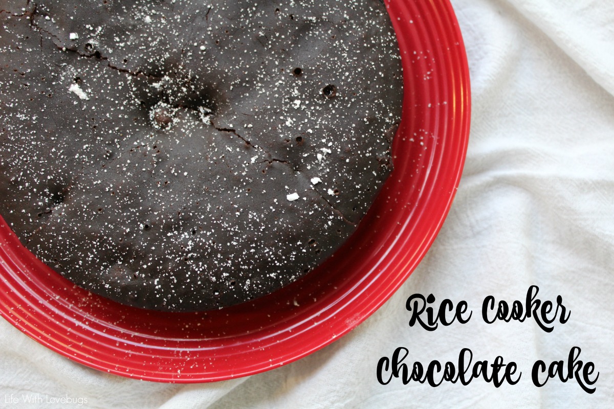Rice Cooker Chocolate Cake