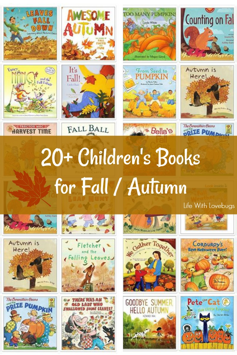 More than 20 Children's Books for Fall and Autumn
