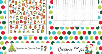 Christmas Activity and Coloring Pages