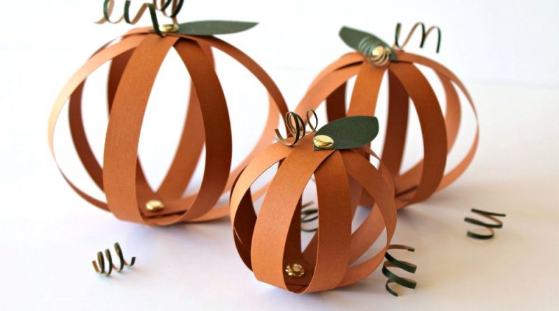 How to Make Paper Pumpkins