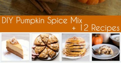 DIY Pumpkin Spice Mix + 12 Recipes