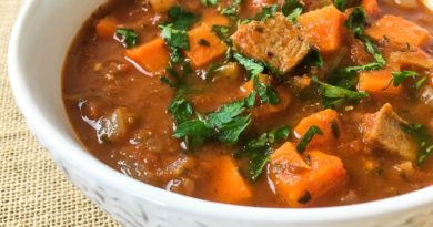 Spicy Pork and Sweet Potato Soup