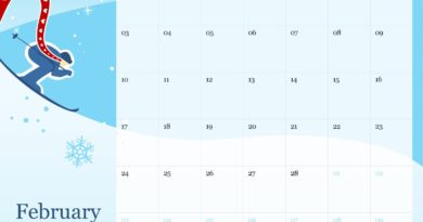 Printable Calendar and ToDo List for February