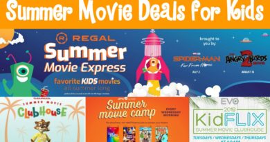 Summer Movie Deals for Kids