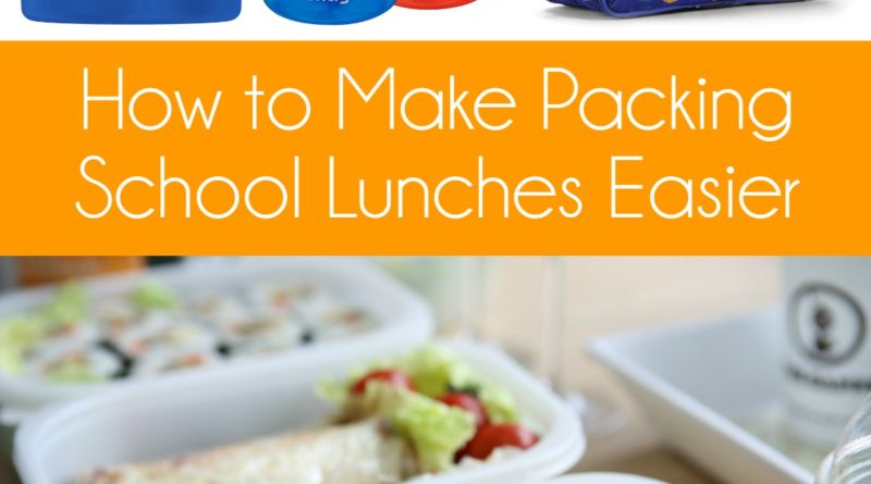 How to Make Packing School Lunches Easier