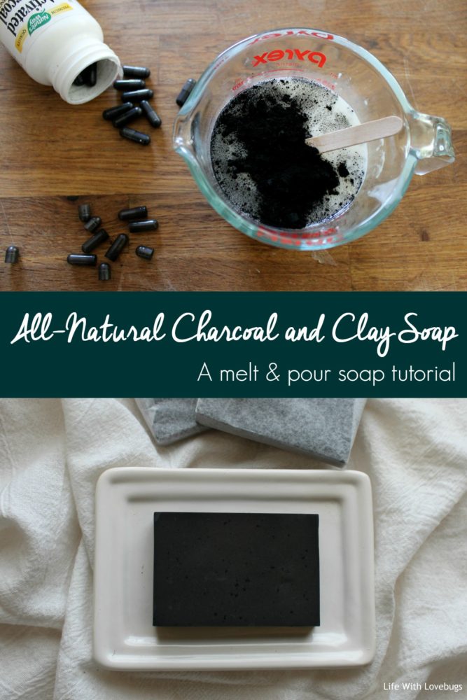 How to Make All-Natural Charcoal and Clay Soap