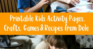 Printable Kids Activity Pages, Games, Crafts and Recipes from Dole