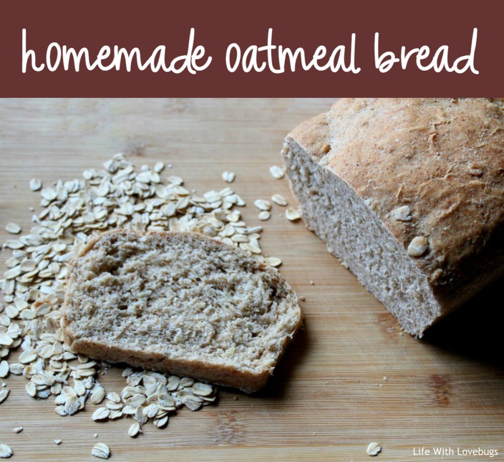 Easy Homemade Oatmeal Bread Recipe