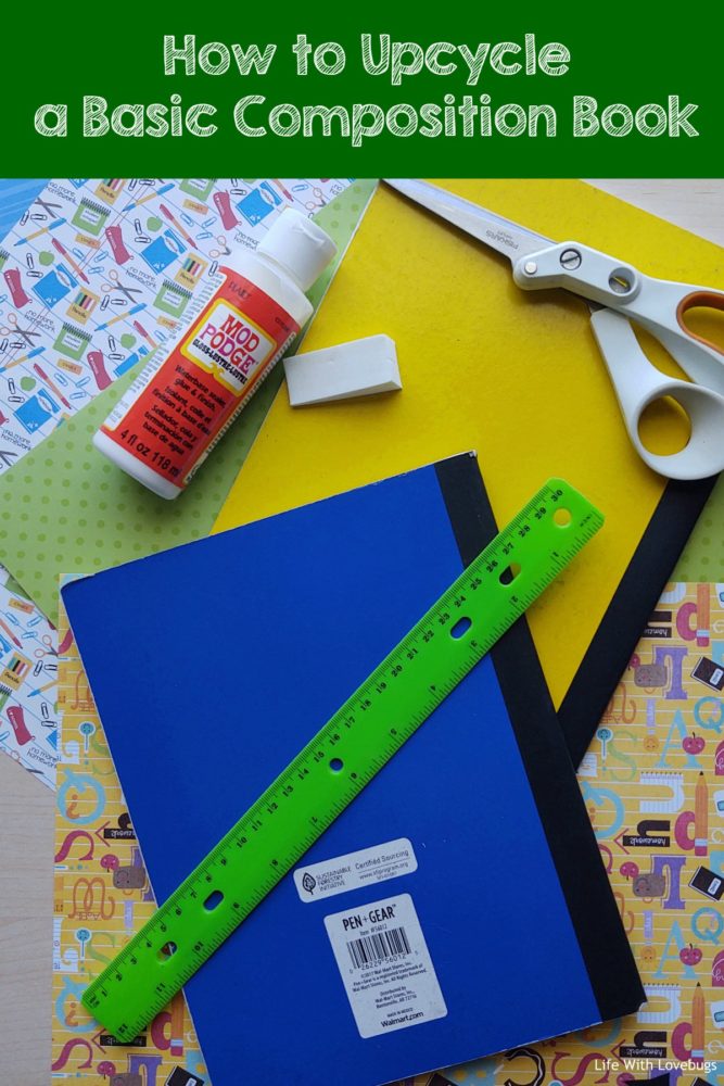 How to Upcycle a Basic Composition Book