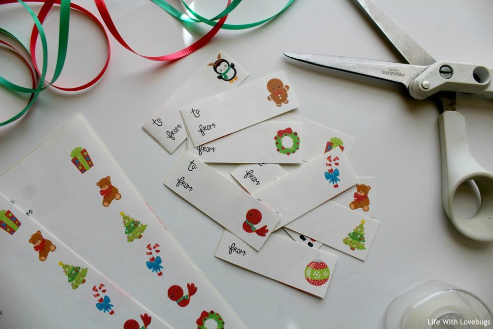 Printable Christmas Gift Labels