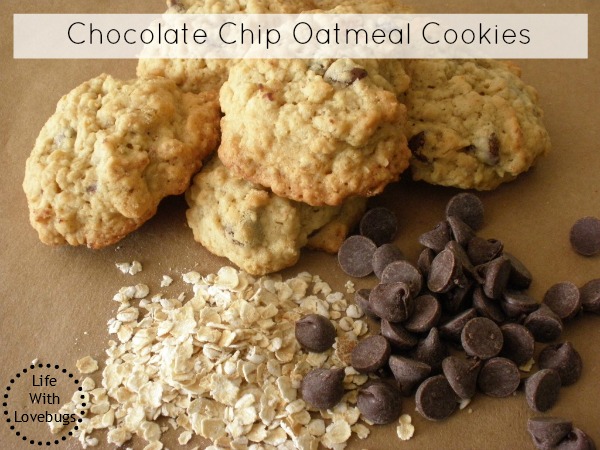 Chocolate Chip Oatmeal Cookies