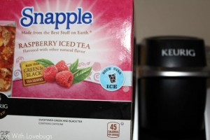 Sparkling Iced Tea with Keurig Brew Over Ice