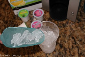 Sparkling Iced Tea with Keurig Brew Over Ice