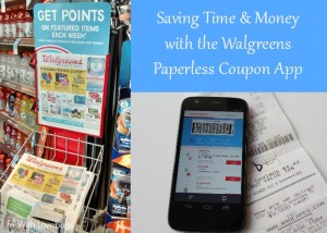 Saving Time & Money with the Walgreens Paperless Coupon App