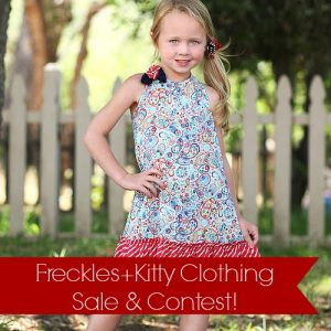 zulily & Freckles+Kitty Sale and Contest!