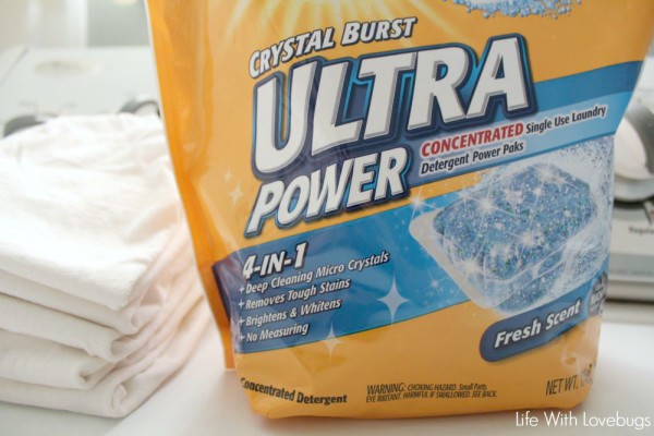 Laundry Made Easier with ARM & HAMMER™ Power PAKS