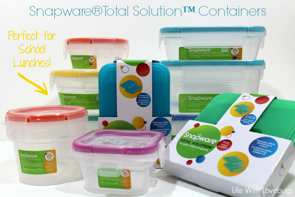 Snapware® Total Solution™ Containers - Perfect for School Lunches!