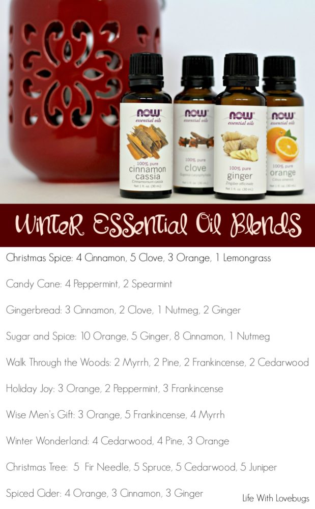10 Winter Essential Oil Blends