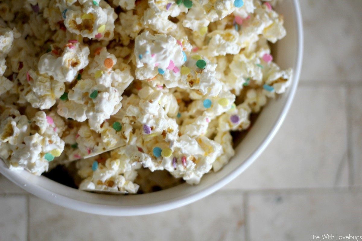 Easy Candied Party Popcorn - A sweet treat for any occasion!